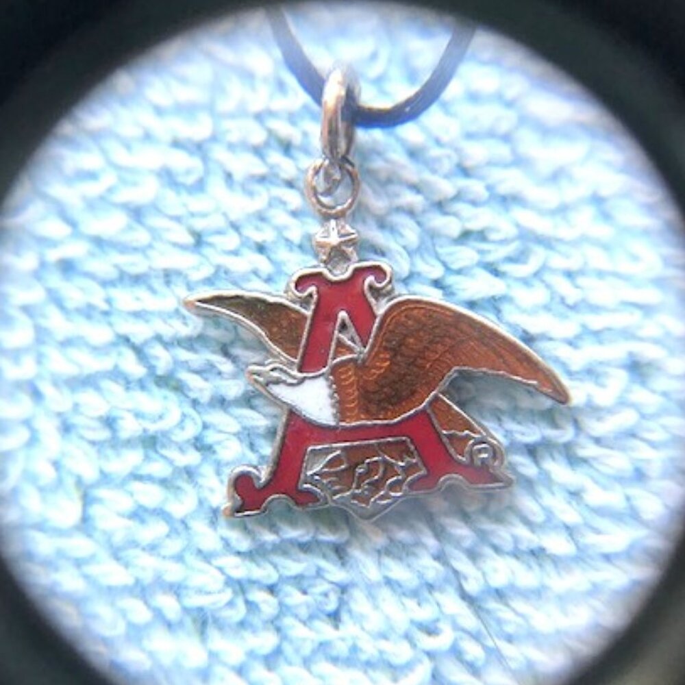 Eagle Charm Pendant Anheuser Busch Logo
